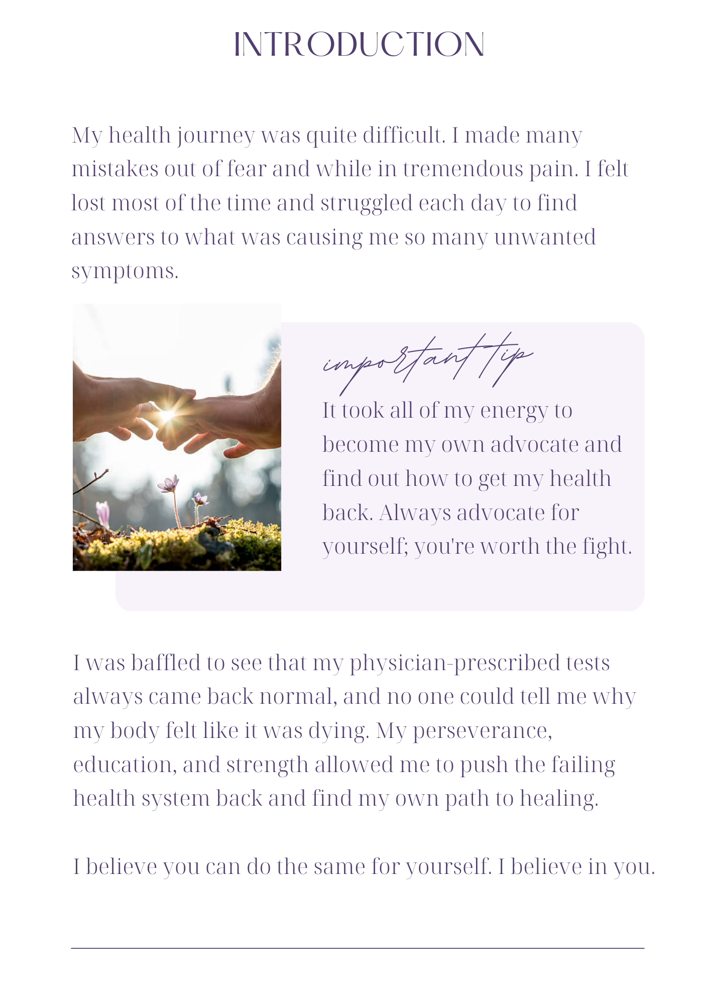 Healing My Illness: Step-By-Step Protocols