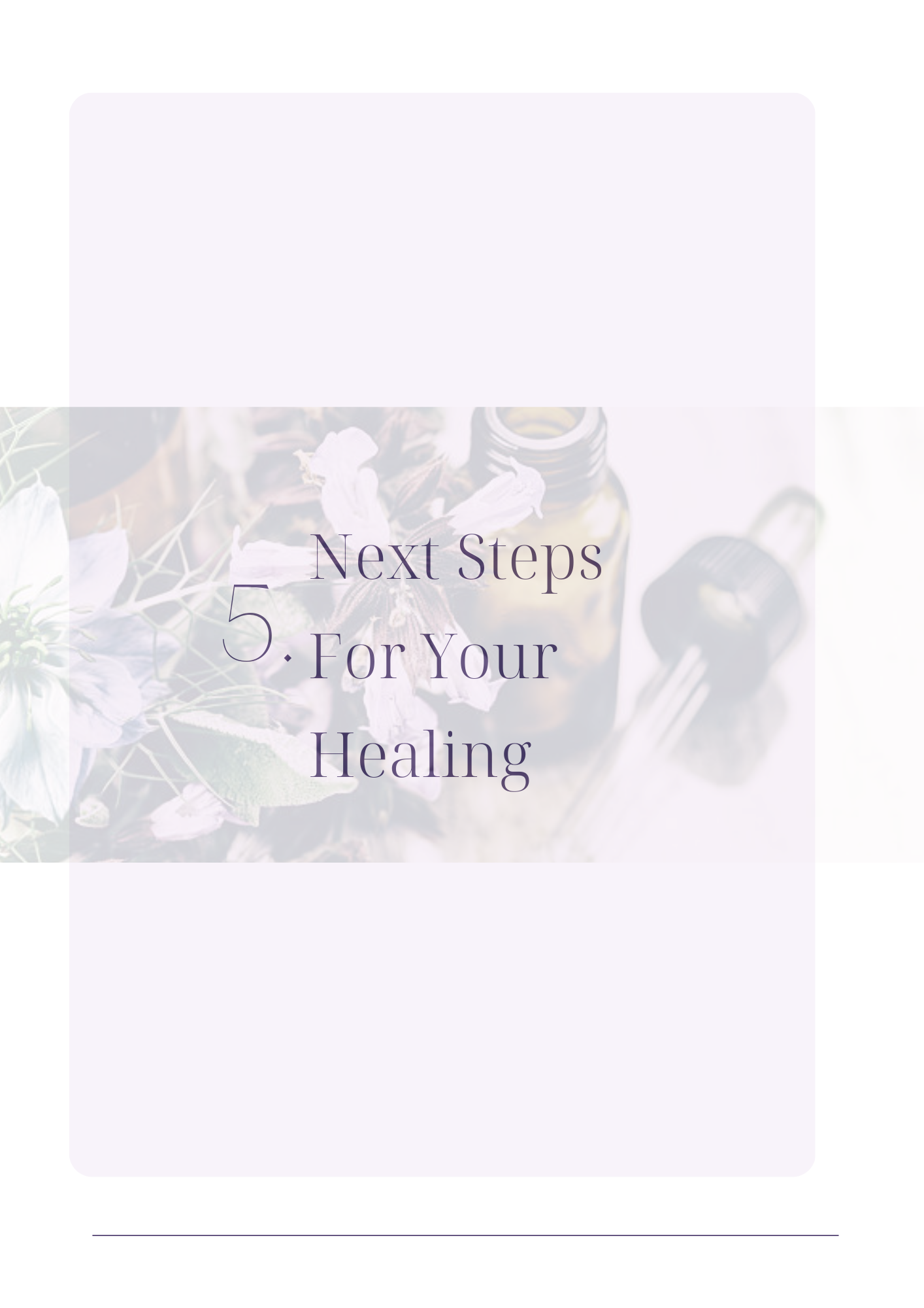 Healing My Illness: Step-By-Step Protocols