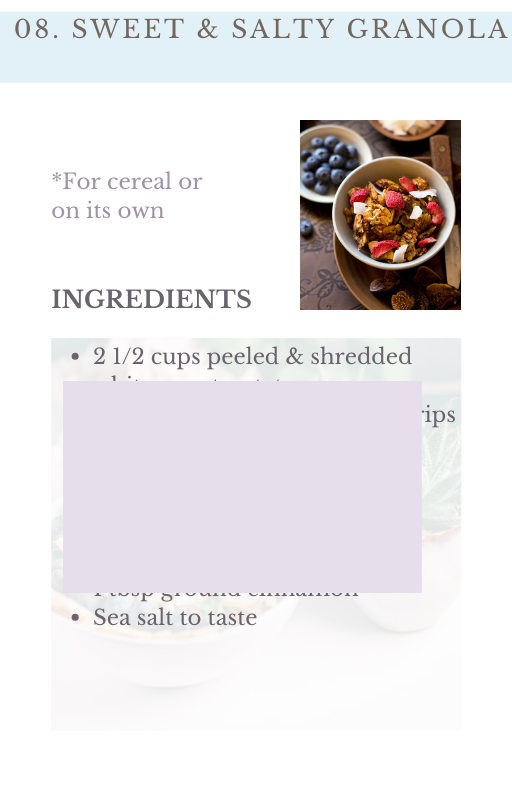 Disease Prevention in Teens: Food & Lifestyle Guide (Meat version)