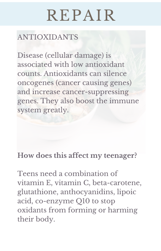 Disease Prevention in Teens: Food & Lifestyle Guide (Meat version)