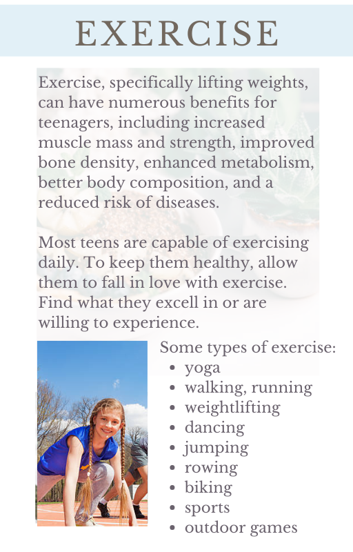 Disease Prevention in Teens: Food & Lifestyle Guide (Meat version)